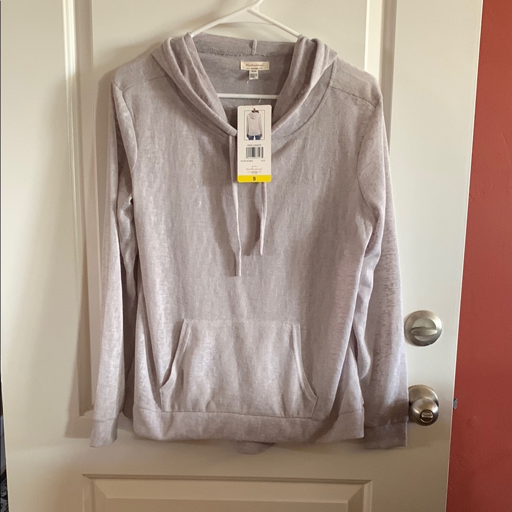 Gray Oversized Relaxed Hoodie